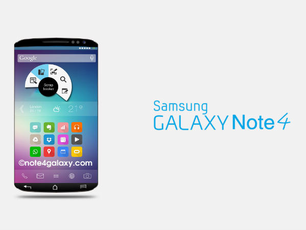 Samsung Galaxy Note 4 Design