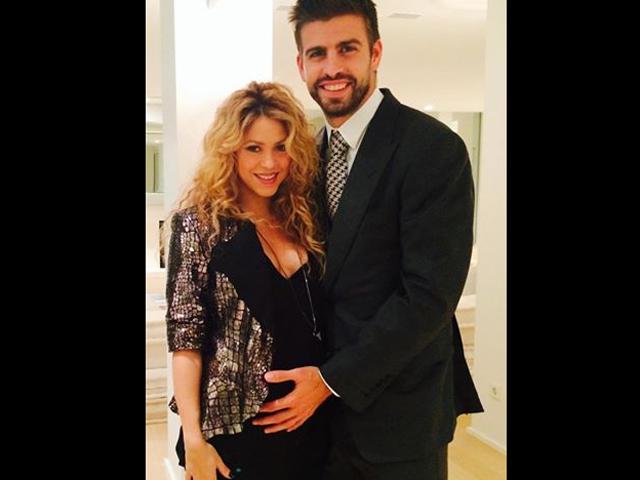 Shakira si Pique in culmea fericirii