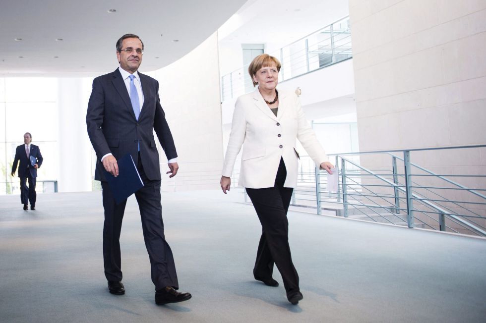 Angela Merkel vede puternica zona euro