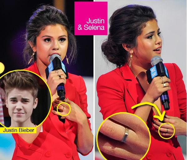 Selena Gomez-Justin Bieber-DJ Zedd si un inel - Triunghiul dragostei